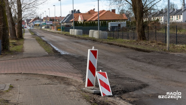 Fot. Robert Stachnik [Radio Szczecin] Utrudnienia w Mierzynie, tak będzie przez najbliższe miesiące [WIDEO, ZDJĘCIA]