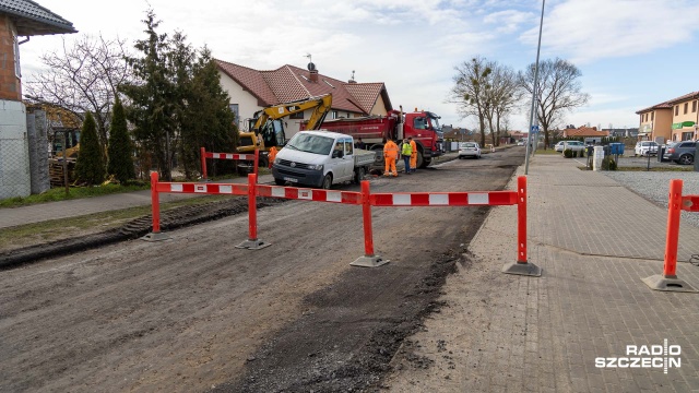 Fot. Robert Stachnik [Radio Szczecin] Utrudnienia w Mierzynie, tak będzie przez najbliższe miesiące [WIDEO, ZDJĘCIA]