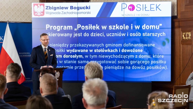 Fot. Robert Stachnik [Radio Szczecin] Miliony na gorące posiłki dla dzieci i młodzieży [WIDEO, ZDJĘCIA]