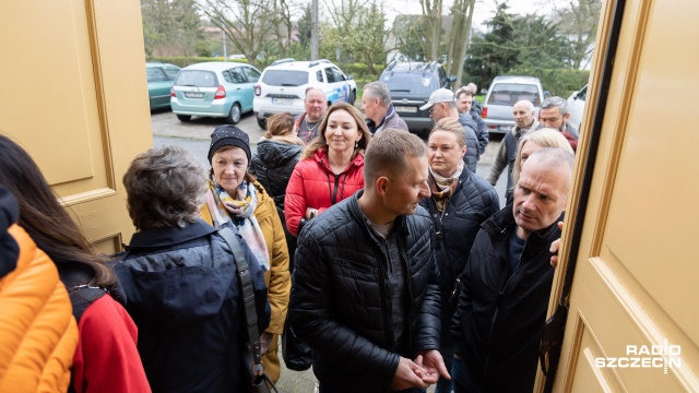 Fot. Robert Stachnik [Radio Szczecin] Obwodnica Polic. Dwa warianty kontra interes mieszkańców [WIDEO, ZDJĘCIA]