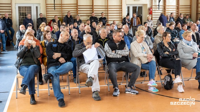 Fot. Robert Stachnik [Radio Szczecin] Obwodnica Polic. Dwa warianty kontra interes mieszkańców [WIDEO, ZDJĘCIA]