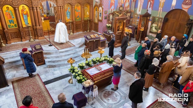 Fot. Robert Stachnik [Radio Szczecin] Wielka Sobota u prawosławnych. "To mistyczny, wielki dzień" [WIDEO, ZDJĘCIA]