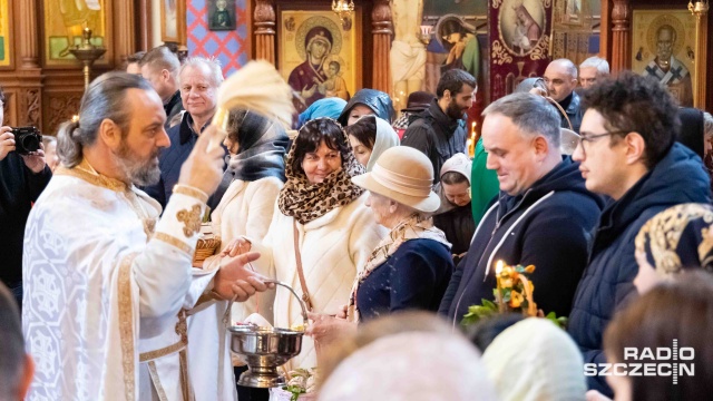 Fot. Robert Stachnik [Radio Szczecin] Wielka Sobota u prawosławnych. "To mistyczny, wielki dzień" [WIDEO, ZDJĘCIA]