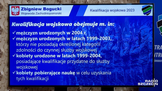 Fot. Robert Stachnik [Radio Szczecin] Ruszyły kwalifikacje wojskowe. W regionie dotyczą ponad 10 tys. osób [ZDJĘCIA]