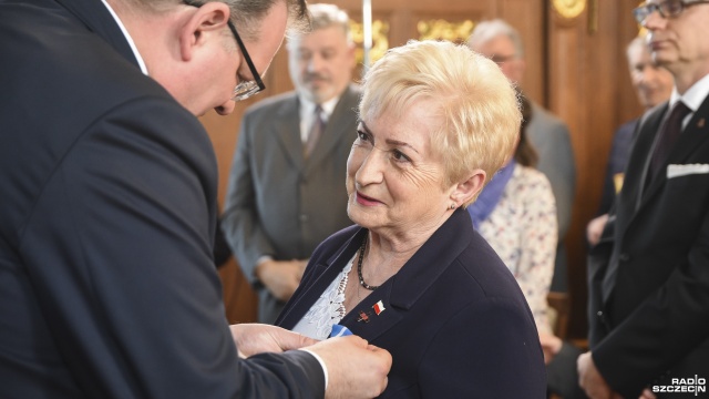 Fot. Kamila Kozioł [Radio Szczecin] Działacze opozycji antykomunistycznej odznaczeni po latach [WIDEO, ZDJĘCIA]
