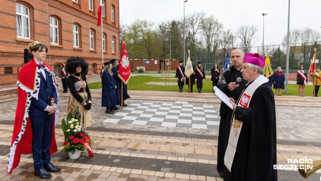 Fot. Robert Stachnik [Radio Szczecin] Szkoła Podstawowa w Chojnie pokazuje swoje nowe oblicze [WIDEO, ZDJĘCIA]