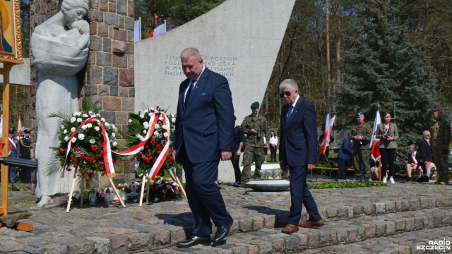 Fot. Marcin Kokolus [Radio Szczecin] Rocznica bohaterskiej walki polskiego żołnierza. 78 lat temu forsowano Odrę [ZDJĘCIA]