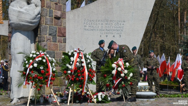 Fot. Marcin Kokolus [Radio Szczecin] Rocznica bohaterskiej walki polskiego żołnierza. 78 lat temu forsowano Odrę [ZDJĘCIA]