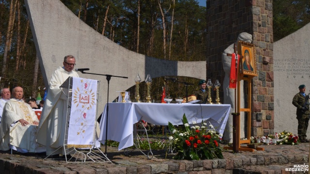 Fot. Marcin Kokolus [Radio Szczecin] Rocznica bohaterskiej walki polskiego żołnierza. 78 lat temu forsowano Odrę [ZDJĘCIA]