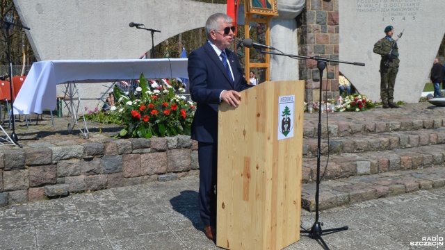 Fot. Marcin Kokolus [Radio Szczecin] Rocznica bohaterskiej walki polskiego żołnierza. 78 lat temu forsowano Odrę [ZDJĘCIA]