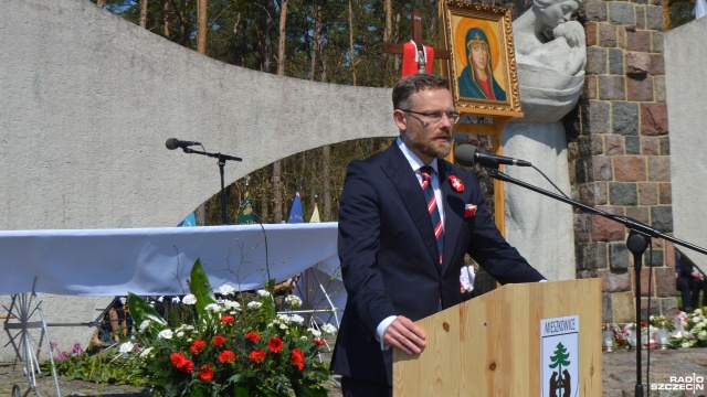 Fot. Marcin Kokolus [Radio Szczecin] Rocznica bohaterskiej walki polskiego żołnierza. 78 lat temu forsowano Odrę [ZDJĘCIA]