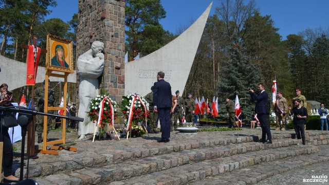 Fot. Marcin Kokolus [Radio Szczecin] Rocznica bohaterskiej walki polskiego żołnierza. 78 lat temu forsowano Odrę [ZDJĘCIA]