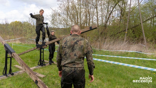 Fot. Robert Stachnik [Radio Szczecin] Ekstremalne zawody w 12SDZ. "To jest bieg do pokonania całym ciałem" [ZDJĘCIA]