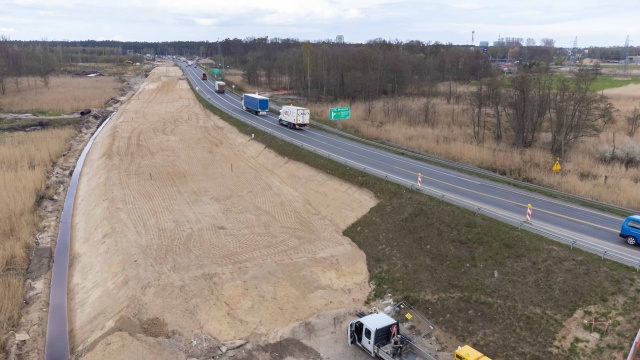 Fot. Robert Stachnik [Radio Szczecin] Nowa estakada powstaje koło Międzyzdrojów [WIDEO, ZDJĘCIA]