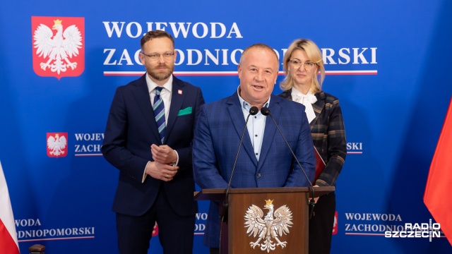 Fot. Robert Stachnik [Radio Szczecin] Nowa inwestycja na jeziorze Węgorzyno [ZDJĘCIA]
