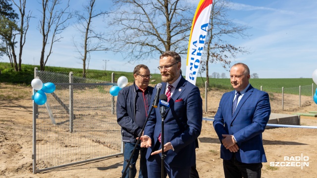Fot. Robert Stachnik [Radio Szczecin] Wrześno ma nową oczyszczalnię [WIDEO, ZDJĘCIA]