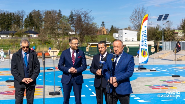 Fot. Robert Stachnik [Radio Szczecin] W Dobrej powstał skatepark [WIDEO, ZDJĘCIA]