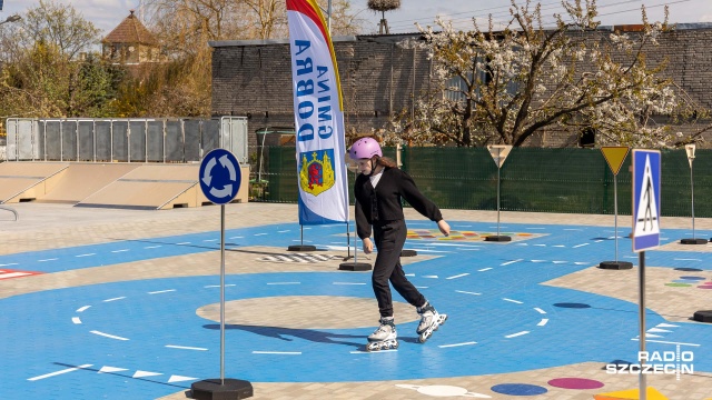 Fot. Robert Stachnik [Radio Szczecin] W Dobrej powstał skatepark [WIDEO, ZDJĘCIA]