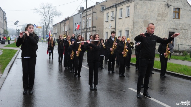 Fot. Marcin Kokolus [Radio Szczecin] Młodzieżowa Orkiestra Dęta w Płotach obchodzi swój jubileusz 20-lecia [ZDJĘCIA]
