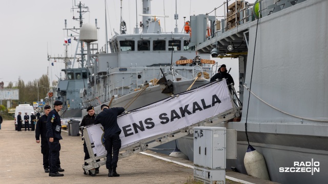 Fot. Robert Stachnik [Radio Szczecin] Marynarze NATO: "polskie jedzenie jest najlepsze" [WIDEO, ZDJĘCIA]