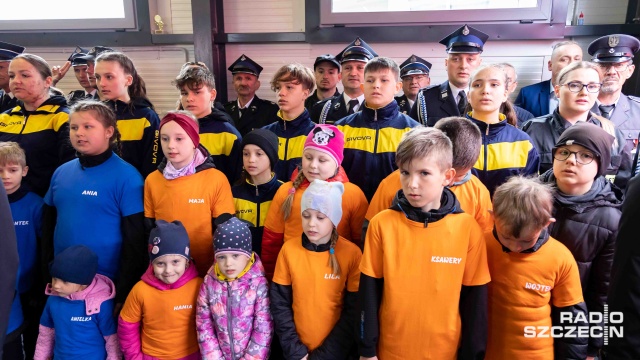 Fot. Robert Stachnik [Radio Szczecin] Wsparcie dla OSP w Stuchowie. "Rząd inwestuje w bezpieczeństwo Polaków" [WIDEO, ZDJĘCIA]