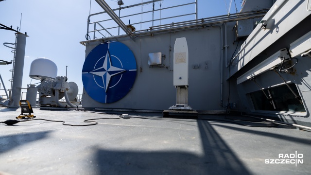 Fot. Robert Stachnik [Radio Szczecin] Okręty NATO w Szczecinie [WIDEO, ZDJĘCIA]