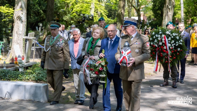 Fot. Robert Stachnik [Radio Szczecin] Rocznica zakończenia II wojny światowej w Szczecinie [WIDEO, ZDJĘCIA]