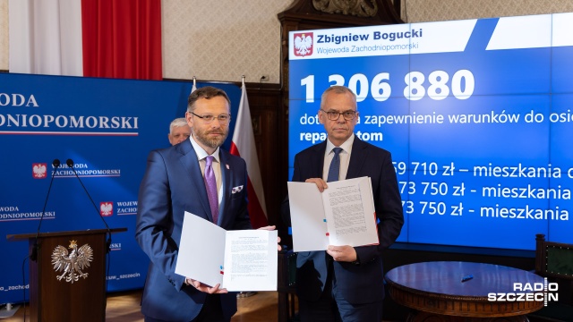 Fot. Robert Stachnik [Radio Szczecin] Pieniądze na remont mieszkań dla repatriantów [WIDEO, ZDJĘCIA]