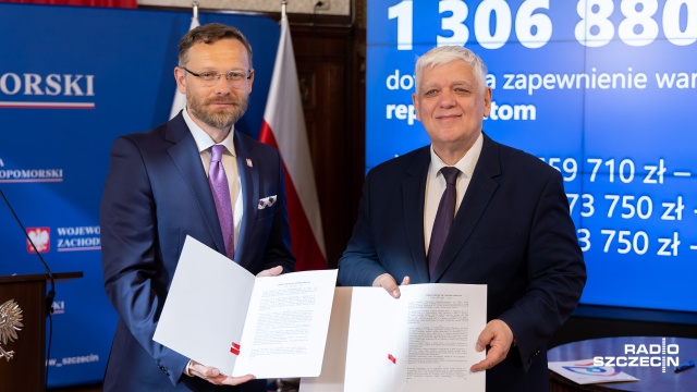 Fot. Robert Stachnik [Radio Szczecin] Pieniądze na remont mieszkań dla repatriantów [WIDEO, ZDJĘCIA]
