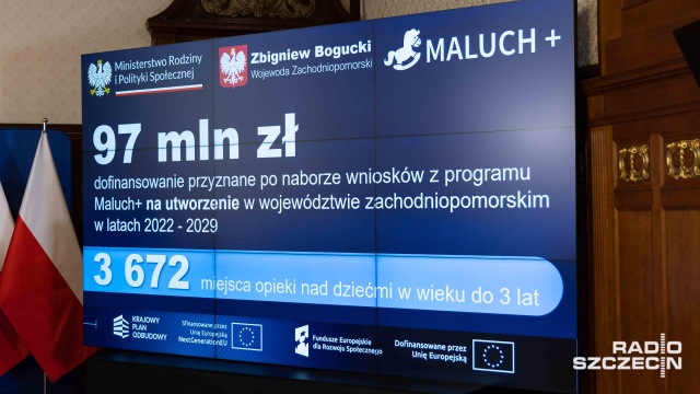 Fot. Robert Stachnik [Radio Szczecin] Maluch+: ponad 200 mln zł na żłobki w regionie [WIDEO, ZDJĘCIA]