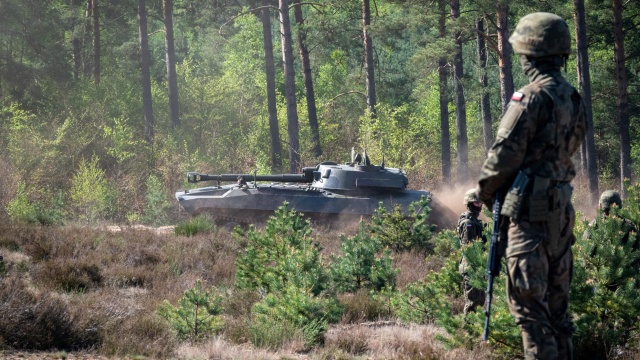 Materiały organizatorów. Szczecińska Dywizja Zmechanizowana Anakonda 23 w Drawsku - największe w tym roku manewry wojska [ZDJĘCIA]