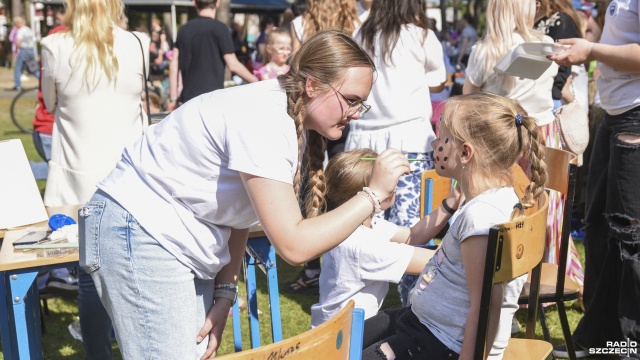 Fot. Kamila Kozioł [Radio Szczecin] Festyn w Goleniowie. Zbiórka na kosztowne leczenie [ZDJĘCIA]