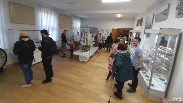 Fot. Joanna Maraszek [Radio Szczecin] Setki osób odwiedziły Muzeum Rybołówstwa Morskiego w Świnoujściu [ZDJĘCIA]
