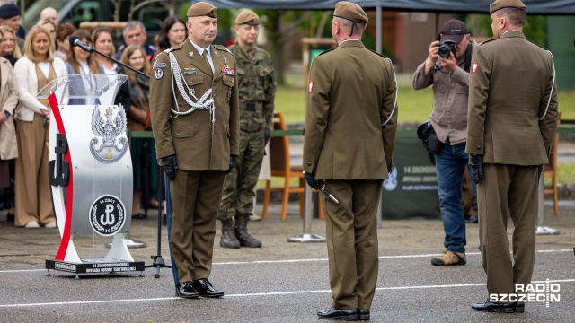 Fot. Robert Stachnik [Radio Szczecin] 14. ZBOT ma nowego dowódcę [WIDEO, ZDJĘCIA]