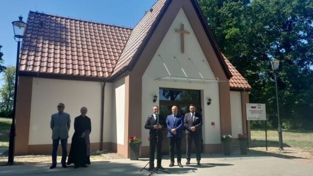 Fot. Archiwum prywatne Nowa kaplica na cmentarzu w Dobrej Nowogardzkiej [ZDJĘCIA]