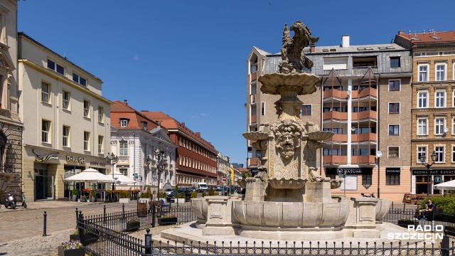 Fot. Robert Stachnik [Radio Szczecin] Miasto oszczędzi na... fontannach [ZDJĘCIA]