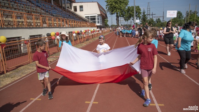 Fot. Kamila Kozioł [Radio Szczecin] Przedszkolna integracja polsko-niemiecka na sportowo [WIDEO, ZDJĘCIA]