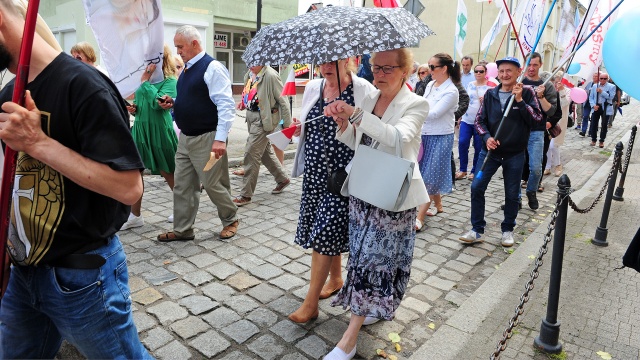 Fot. Marcin Kokolus [Radio Szczecin] Marsz dla Życia w Gryficach [ZDJĘCIA]