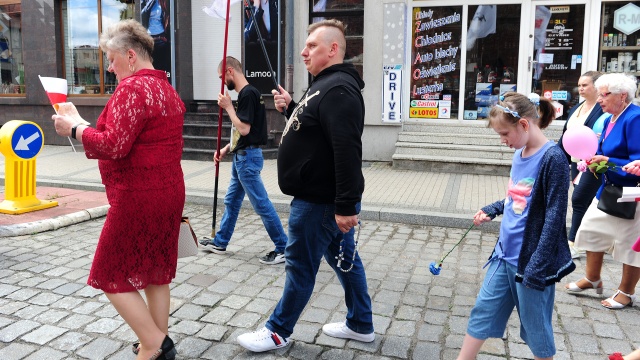 Fot. Marcin Kokolus [Radio Szczecin] Marsz dla Życia w Gryficach [ZDJĘCIA]