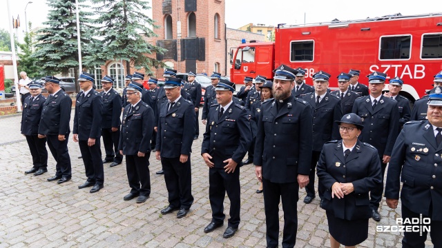 Fot. Robert Stachnik [Radio Szczecin] Strażacy z OSP otrzymali pieniądze na nowy sprzęt [WIDEO, ZDJĘCIA]