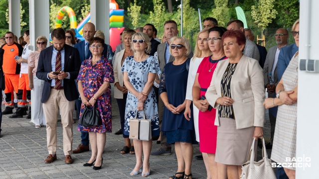 Fot. Robert Stachnik [Radio Szczecin] Nowa Wojewódzka Stacja Pogotowia Ratunkowego oficjalnie otwarta [WIDEO, ZDJĘCIA]
