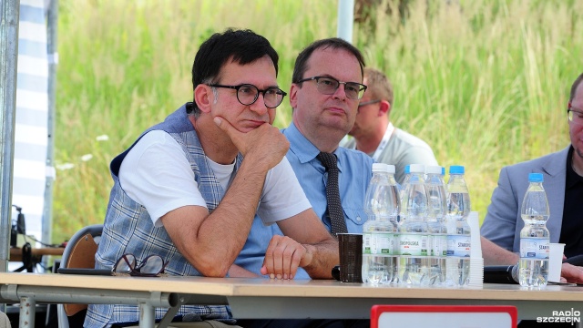 Fot. Marcin Kokolus [Radio Szczecin] Stosunki polsko-niemieckie. Debata z okazji rocznicy bitwy pod Cedynią