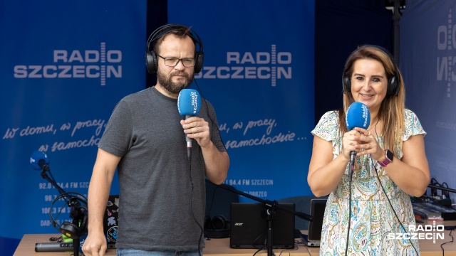 Fot. Robert Stachnik [Radio Szczecin] Letnie Studio Radia Szczecin otwarte! [WIDEO, ZDJĘCIA]