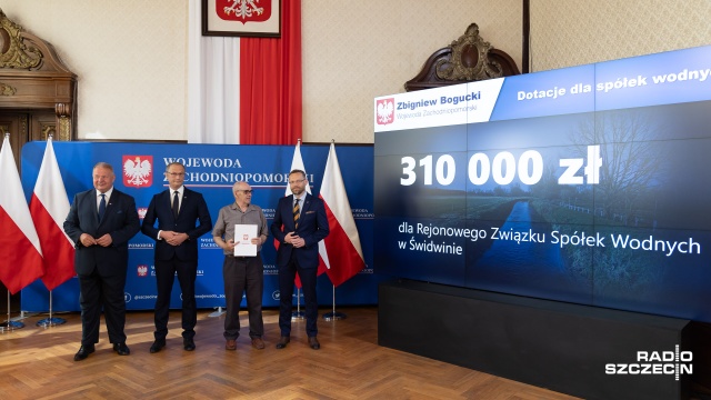 Fot. Robert Stachnik [Radio Szczecin] 1 715 000 na walkę z suszą hydrologiczną [WIDEO, ZDJĘCIA]