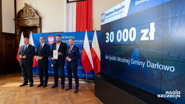 Fot. Robert Stachnik [Radio Szczecin] 1 715 000 na walkę z suszą hydrologiczną [WIDEO, ZDJĘCIA]