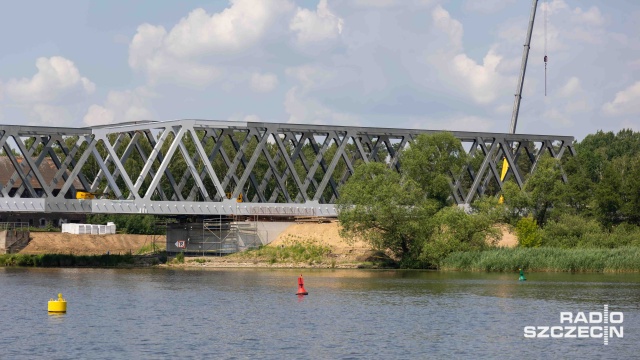 Fot. Robert Stachnik [Radio Szczecin] Most na Regalicy przejezdny jeszcze przed świętami [WIDEO, ZDJĘCIA]
