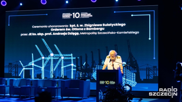 Fot. Robert Stachnik [Radio Szczecin] Kongres Morski: terminal kontenerowy w Świnoujściu jest niezwykle ważny dla regionu [WIDEO, ZDJĘCIA]