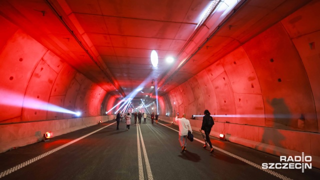 Fot. Robert Stachnik [Radio Szczecin] Tunel w Świnoujściu oficjalnie otwarty! [WIDEO, ZDJĘCIA, AKTUALIZACJA]