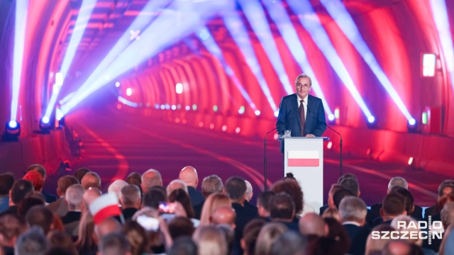 Fot. Robert Stachnik [Radio Szczecin] Wykonawcy: wybudowaliśmy tunel w rekordowym czasie [WIDEO, ZDJĘCIA]