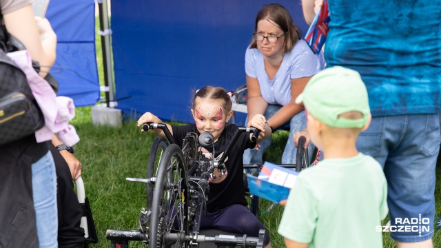 Fot. Robert Stachnik [Radio Szczecin] Pierwszy piknik paralimpijski w Szczecinie [ZDJĘCIA]